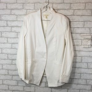 Eileen fisher one button blazer size Large